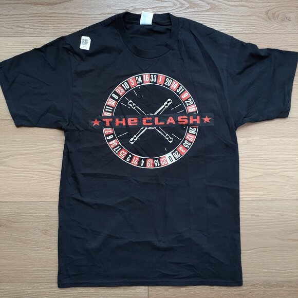 The Clash - The Magnificent Seven - New Medium Black T-Shirt - Picture 1 of 4